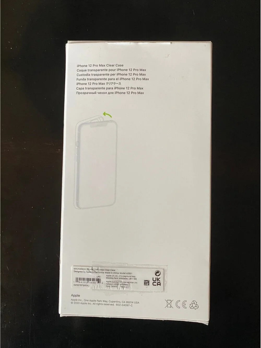 Apple iPhone 12 Pro Max Clear Case with MagSafe